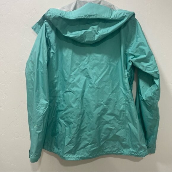 Patagonia Women's Medium Torrent Shell Rain Jacket Fresh Teal H2NO Hooded - Picture 7 of 15